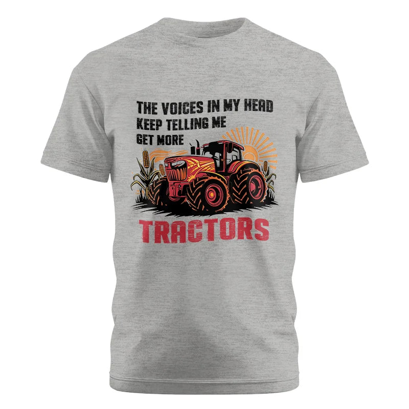 Image of Get More Tractors 10 - Unisex Cotton Crew Tee