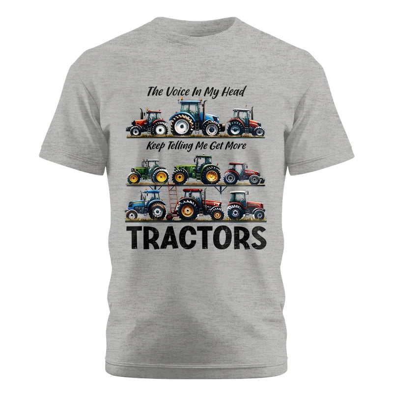 Image of Get More Tractors 4 - Unisex Cotton Crew Tee