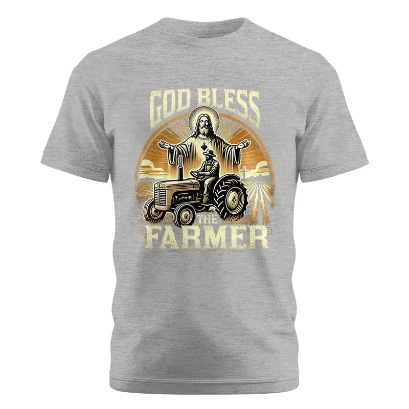 Image of God Bless The Farmer 1 - Unisex Cotton Crew Tee