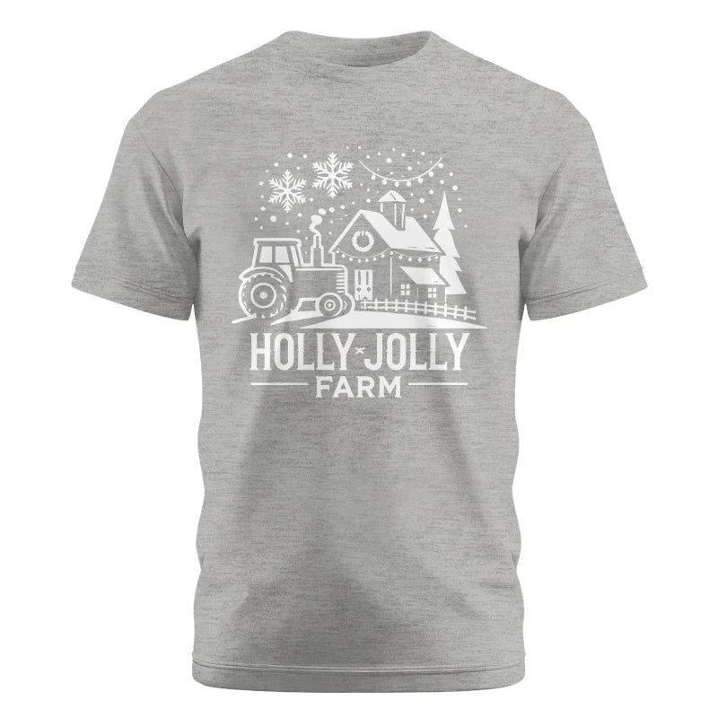 Holly Jolly 3 - Unisex Cotton Crew Tee