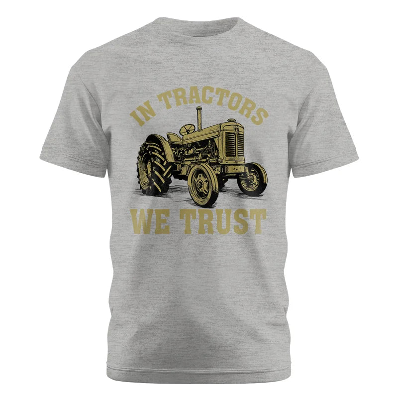 Image of In Tractors We Trust - Unisex Cotton Crew Tee