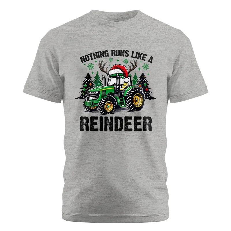 Nothing Runs Like A Reindeer 3 - Unisex Cotton Crew Tee