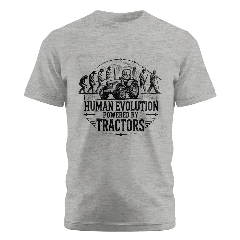 Powered Tractors - Unisex Cotton Crew Tee