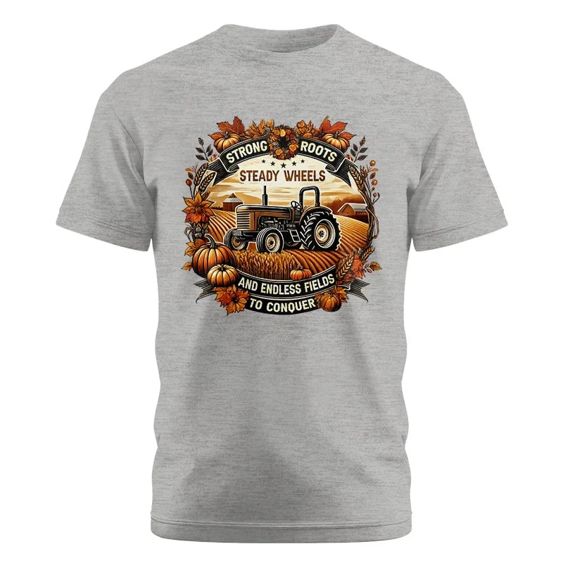 Image of Thanksgiving Farmer Endless Fields To Conquer 1 - Unisex Cotton Crew Tee