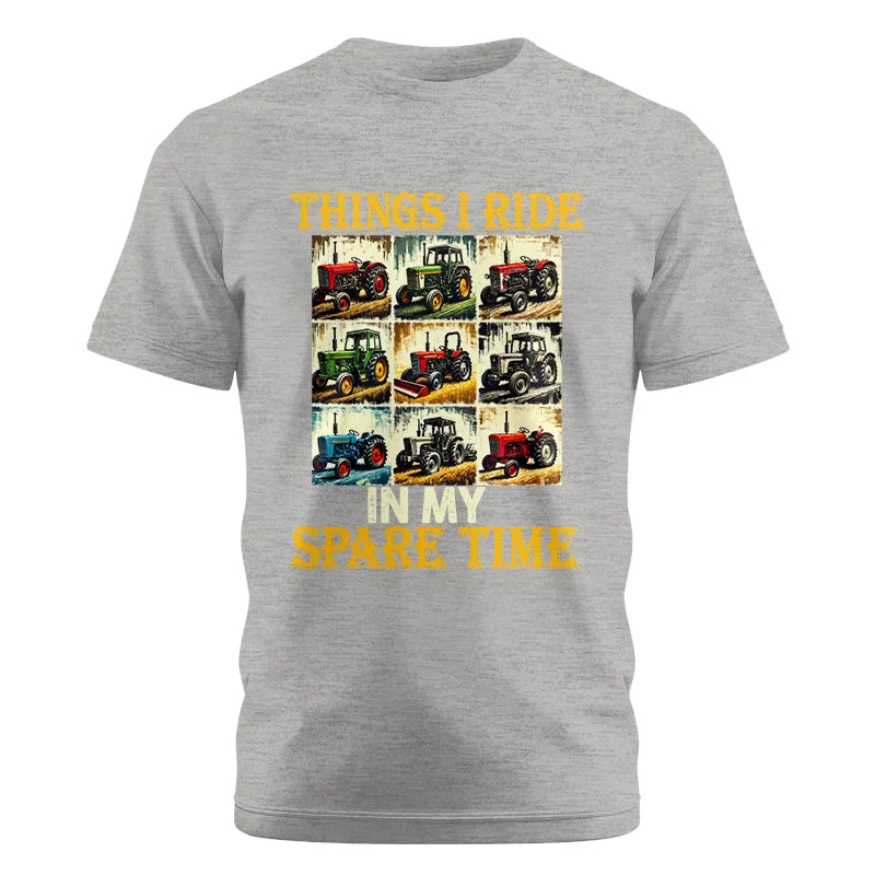 Things I Ride In My Spare Time 2 - Unisex Cotton Crew Tee