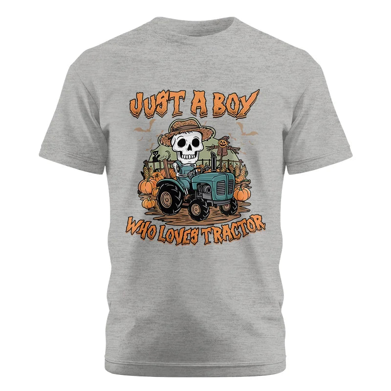 Tractors Halloween Themed - Unisex Cotton Crew Tee