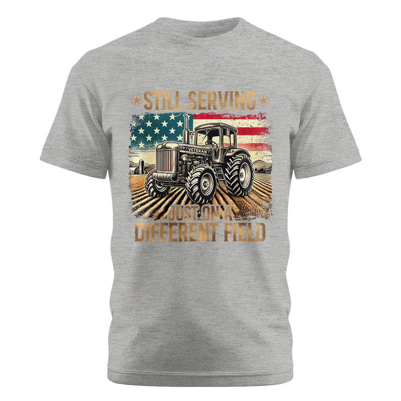 Veteran Farmer Still Serving 2 - Unisex Cotton Crew Tee