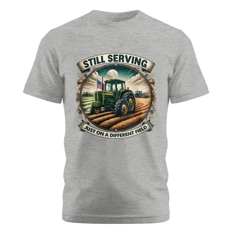 Veteran Farmer Still Serving 4 - Unisex Cotton Crew Tee