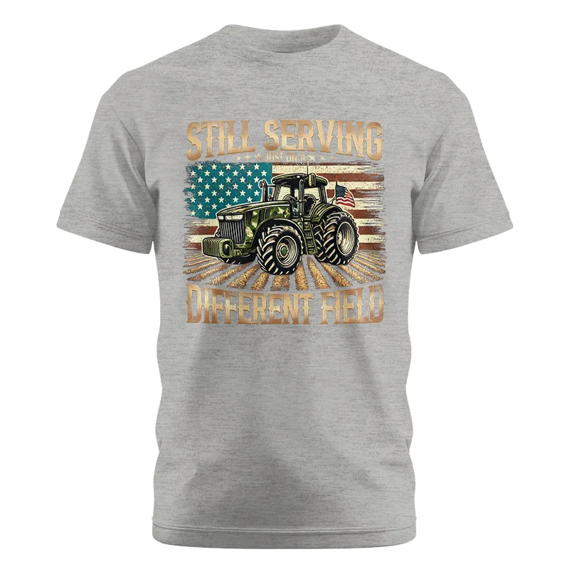 Veteran Farmer Still Serving 5 - Unisex Cotton Crew Tee