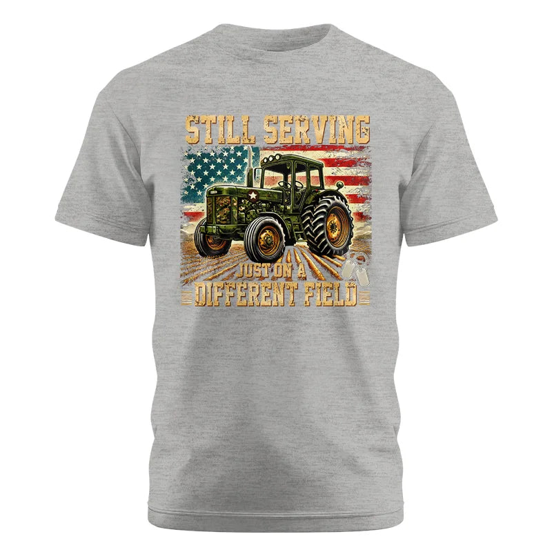 Image of Veteran Farmer Still Serving 7 - Unisex Cotton Crew Tee