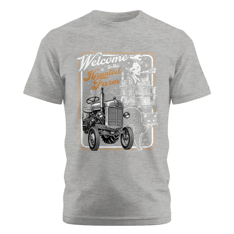 Welcome To The Haunted Farm 2 - Unisex Cotton Crew Tee