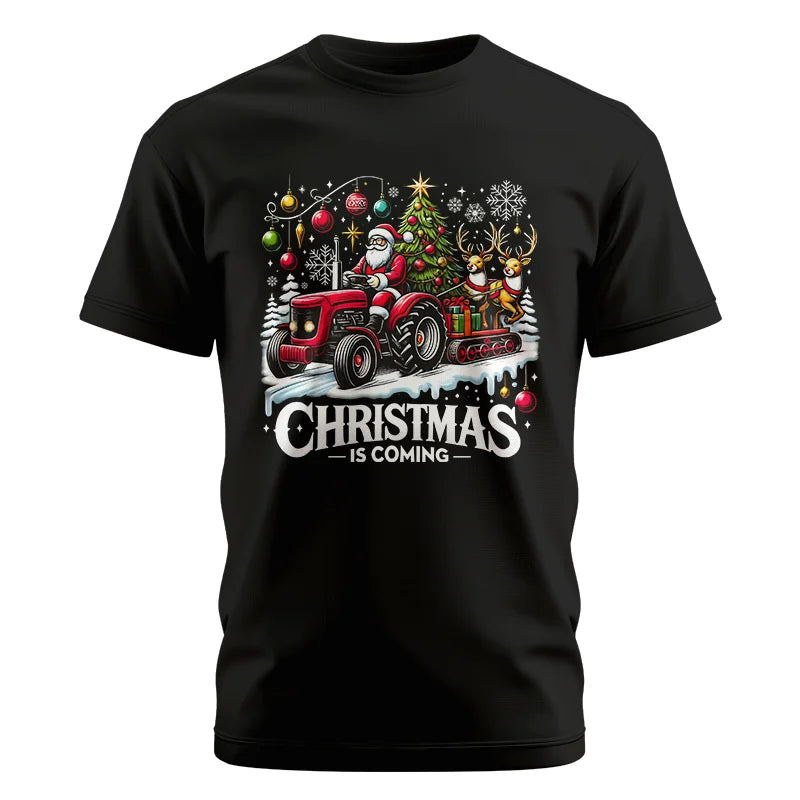 Christmas Is Coming 1 - Unisex Cotton Crew Tee