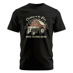 Christmas on the Farm Where the Magic Begins! 3 - Unisex Cotton Crew Tee