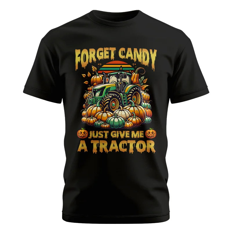 Image of Forget Candy Just Give Me A Tractor - Unisex Cotton Crew Tee