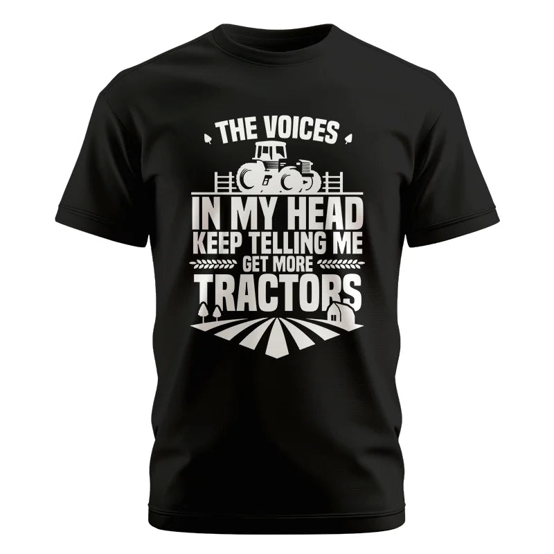 Image of Get More Tractors 16 - Unisex Cotton Crew Tee