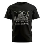 Home For The Holidays - Unisex Cotton Crew Tee