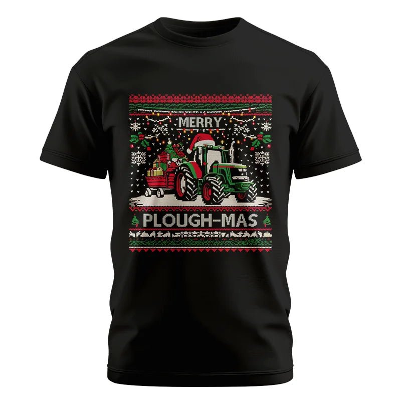 Image of Merry Plough_Mas - Unisex Cotton Crew Tee