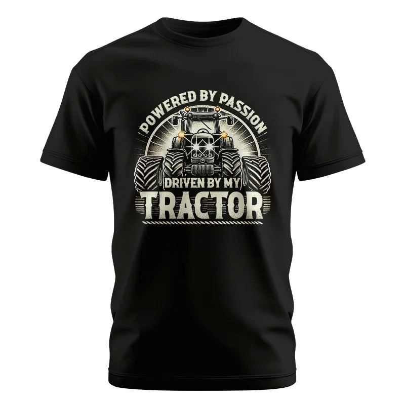 Powered By Passion Driven By My Tractor 6 - Unisex Cotton Crew Tee