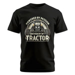 Powered By Passion Driven By My Tractor 6 - Unisex Cotton Crew Tee