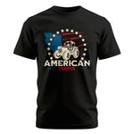 Proud To Be An American Farmer Citizen Veteran - Unisex Cotton Crew Tee