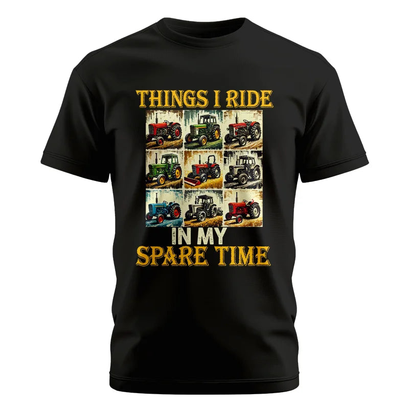 Things I Ride In My Spare Time 2 - Unisex Cotton Crew Tee