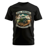 Veteran Farmer Still Serving 4 - Unisex Cotton Crew Tee