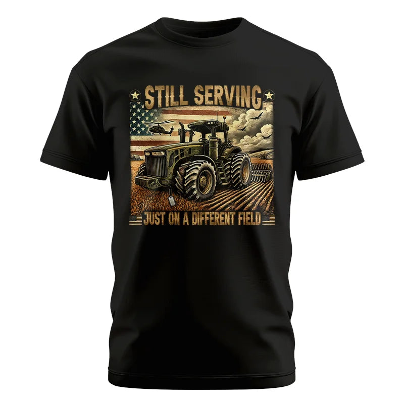 Image of Veteran Farmer Still Serving 6 - Unisex Cotton Crew Tee