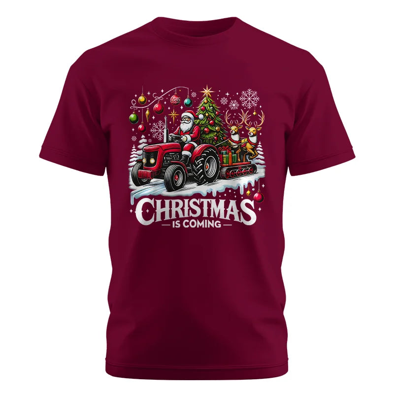 Image of Christmas Is Coming 1 - Unisex Cotton Crew Tee