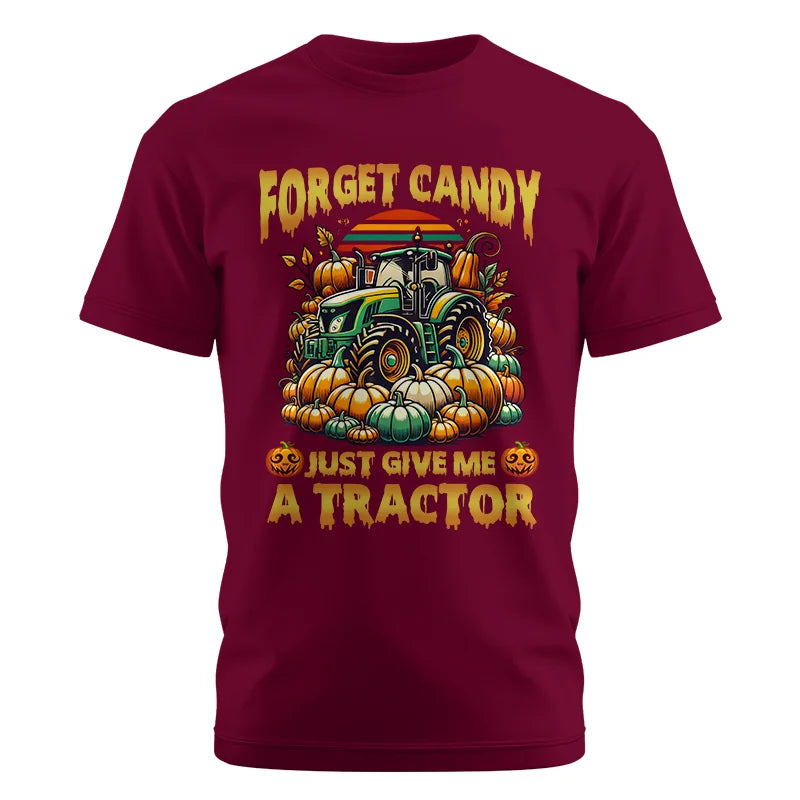 Image of Forget Candy Just Give Me A Tractor - Unisex Cotton Crew Tee