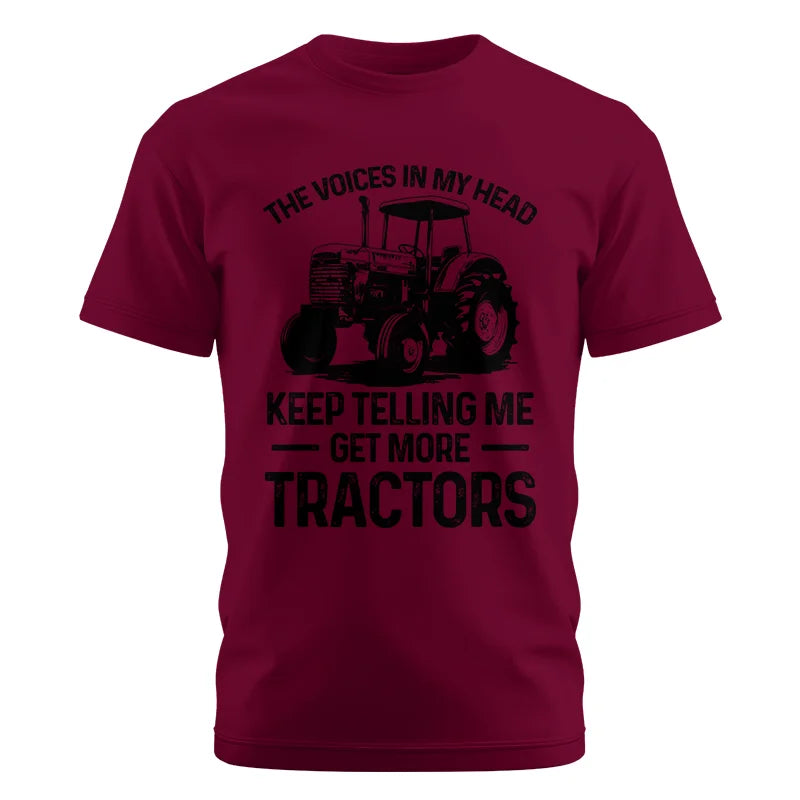 Image of Get More Tractors 14 - Unisex Cotton Crew Tee