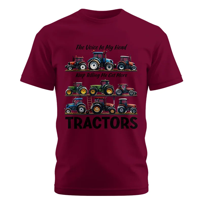 Image of Get More Tractors 4 - Unisex Cotton Crew Tee