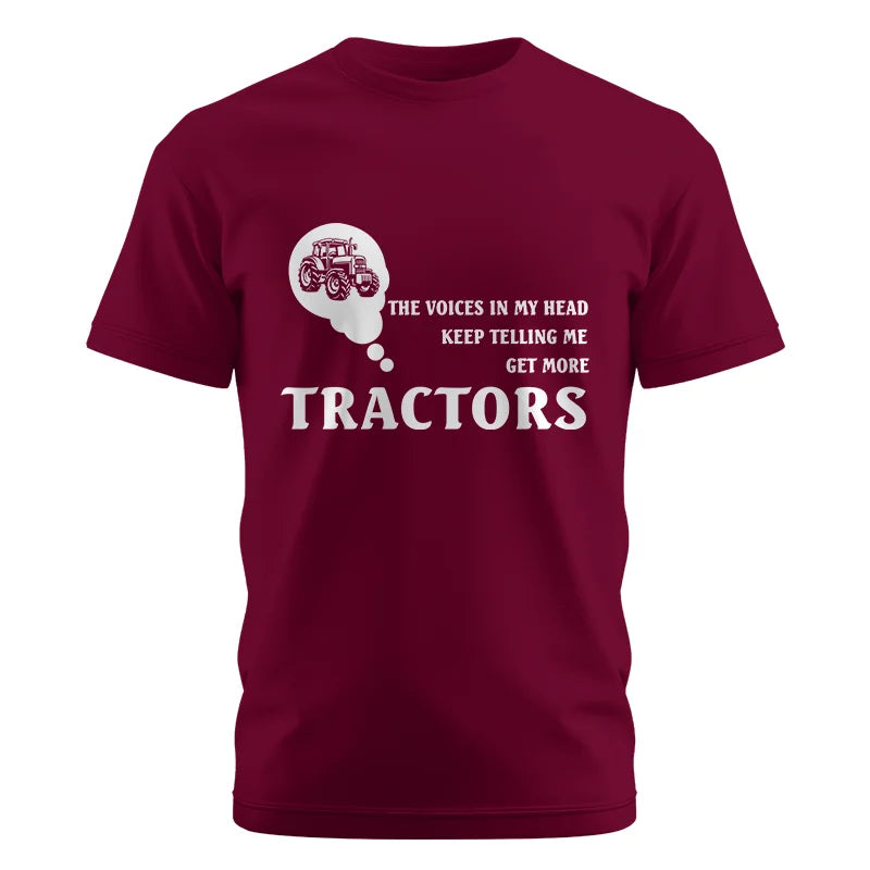 Image of Get More Tractors 5 - Unisex Cotton Crew Tee