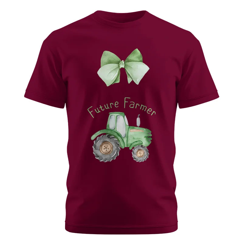 Green Future Farmer - Unisex Cotton Crew Tee