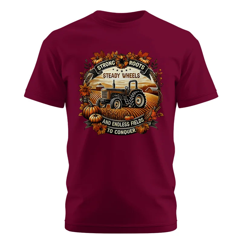 Image of Thanksgiving Farmer Endless Fields To Conquer 1 - Unisex Cotton Crew Tee