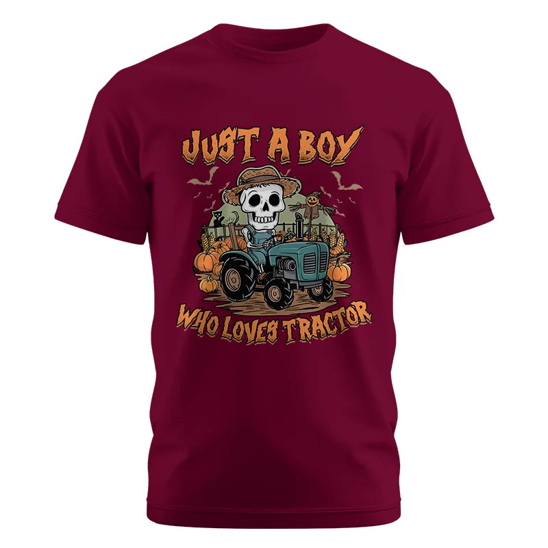 Tractors Halloween Themed - Unisex Cotton Crew Tee