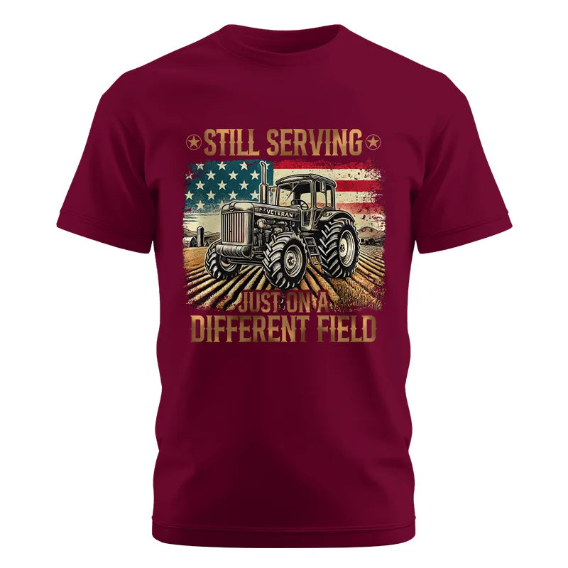 Veteran Farmer Still Serving 2 - Unisex Cotton Crew Tee