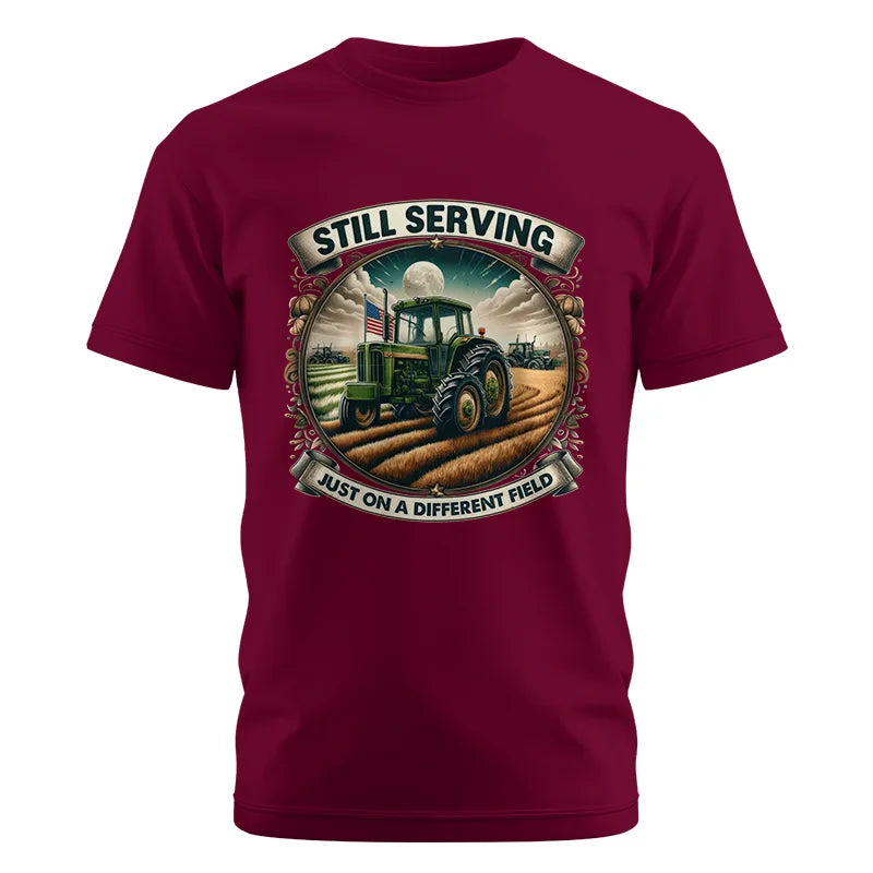 Image of Veteran Farmer Still Serving 4 - Unisex Cotton Crew Tee