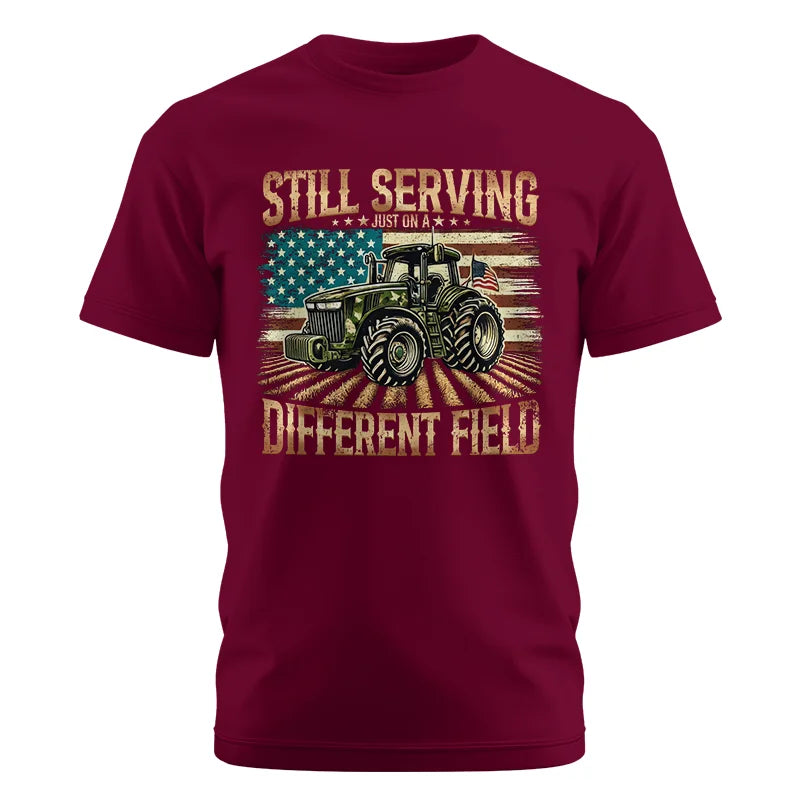 Veteran Farmer Still Serving 5 - Unisex Cotton Crew Tee