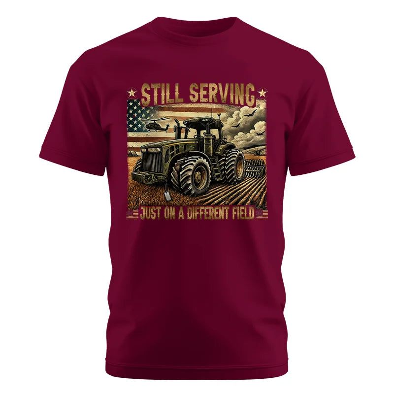 Veteran Farmer Still Serving 6 - Unisex Cotton Crew Tee