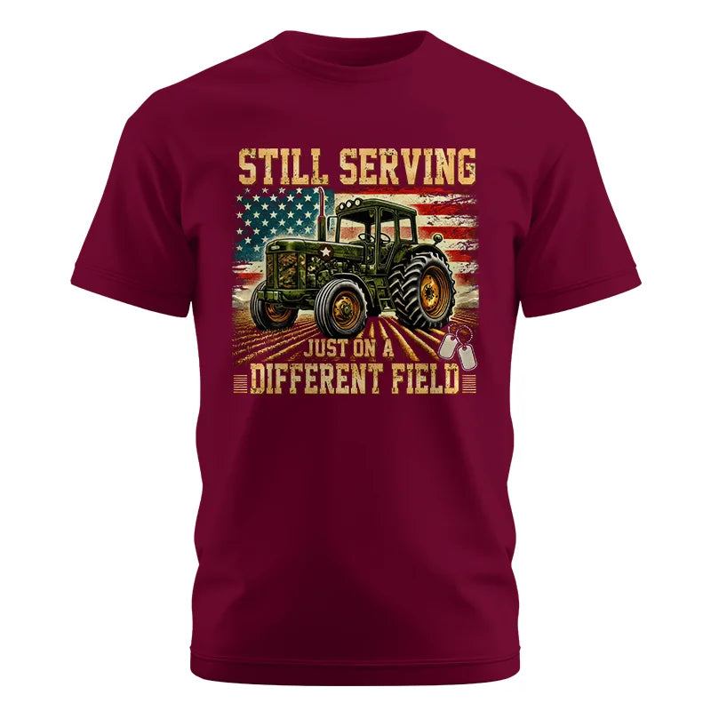 Image of Veteran Farmer Still Serving 7 - Unisex Cotton Crew Tee