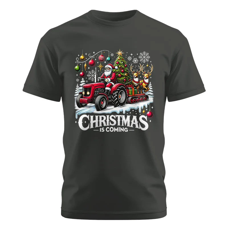 Christmas Is Coming 1 - Unisex Cotton Crew Tee