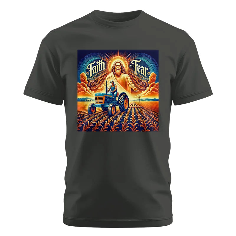 Image of Faith Over Fear 1 - Unisex Cotton Crew Tee