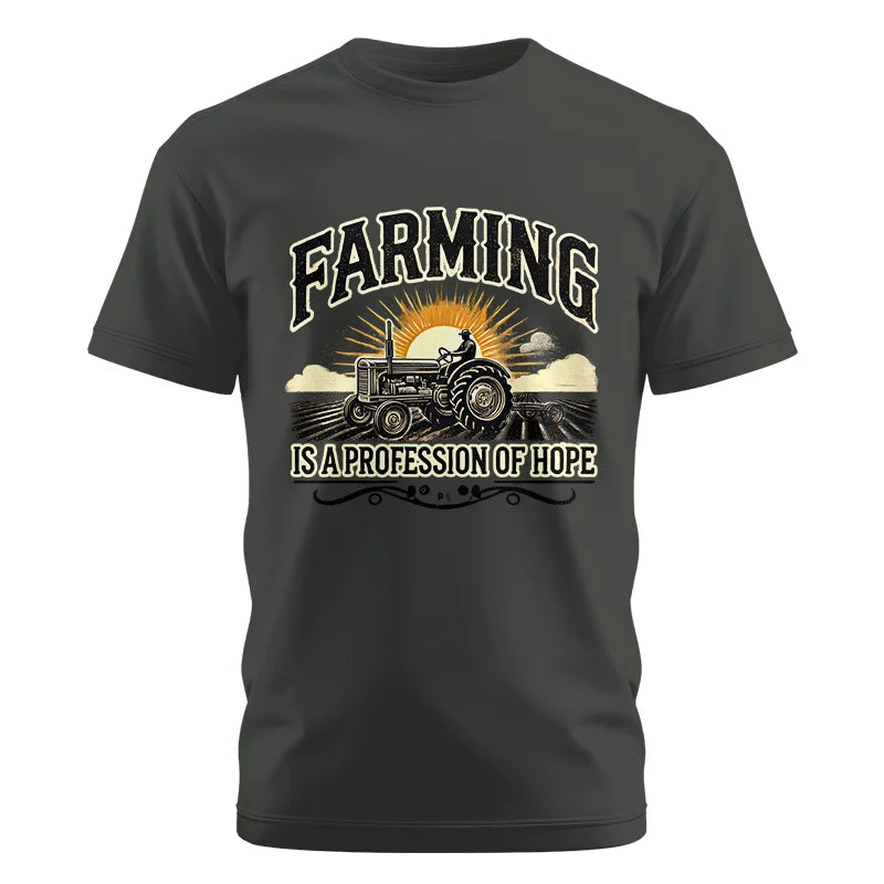 Image of Farming Is A Profession Of Hope 1 - Unisex Cotton Crew Tee