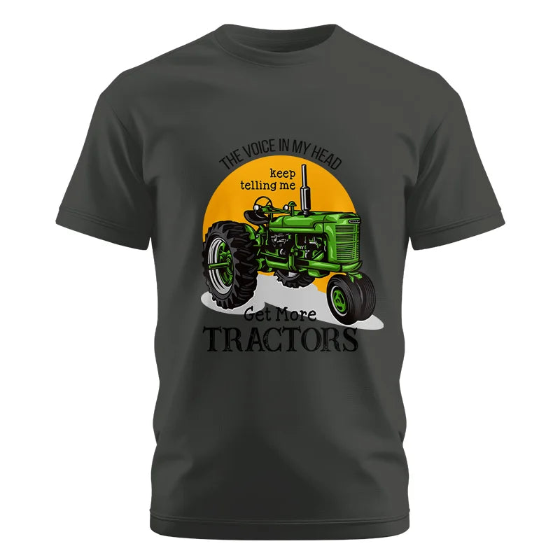 Image of Get More Tractors 11 - Unisex Cotton Crew Tee