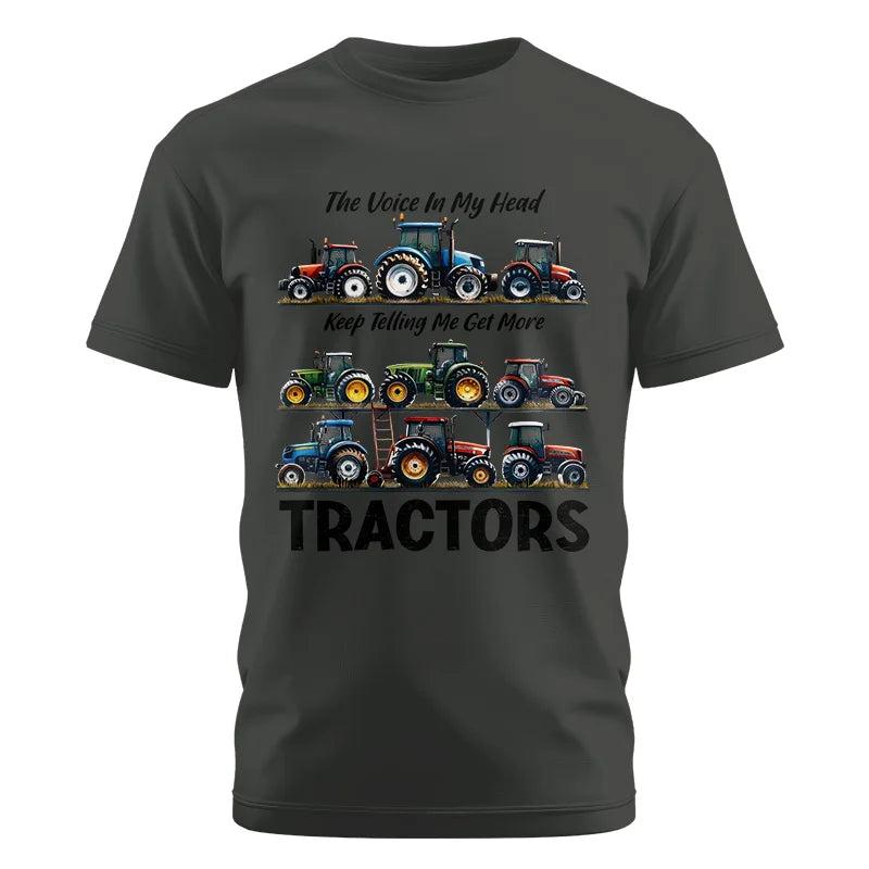 Image of Get More Tractors 4 - Unisex Cotton Crew Tee