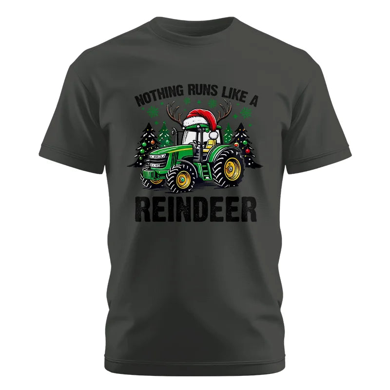 Nothing Runs Like A Reindeer 3 - Unisex Cotton Crew Tee