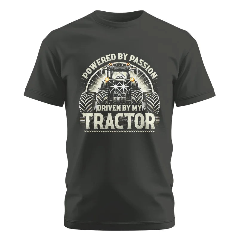 Powered By Passion Driven By My Tractor 6 - Unisex Cotton Crew Tee