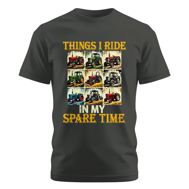 Things I Ride In My Spare Time 2 - Unisex Cotton Crew Tee