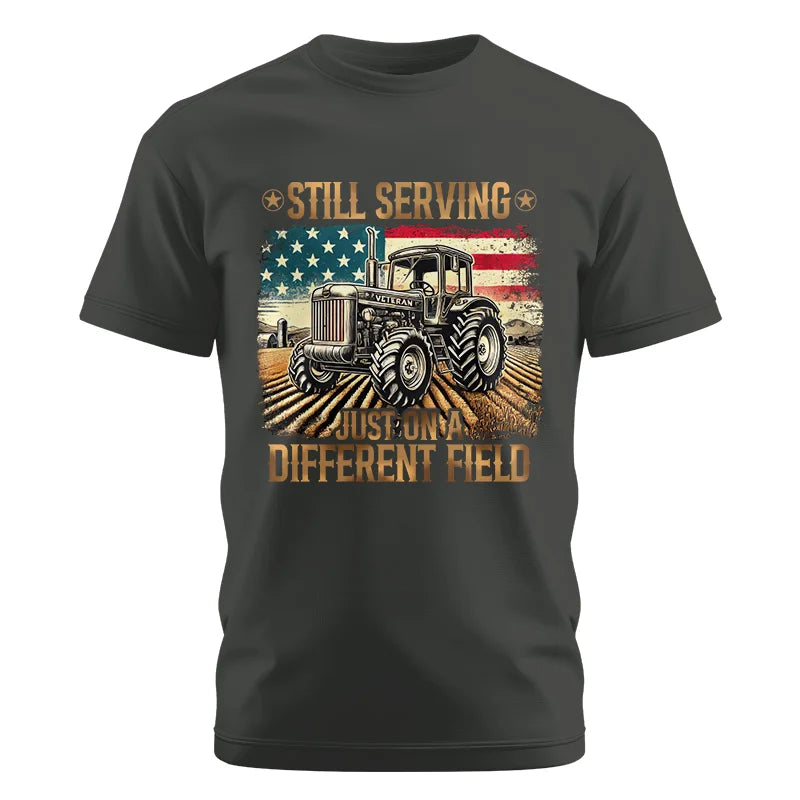 Veteran Farmer Still Serving 2 - Unisex Cotton Crew Tee