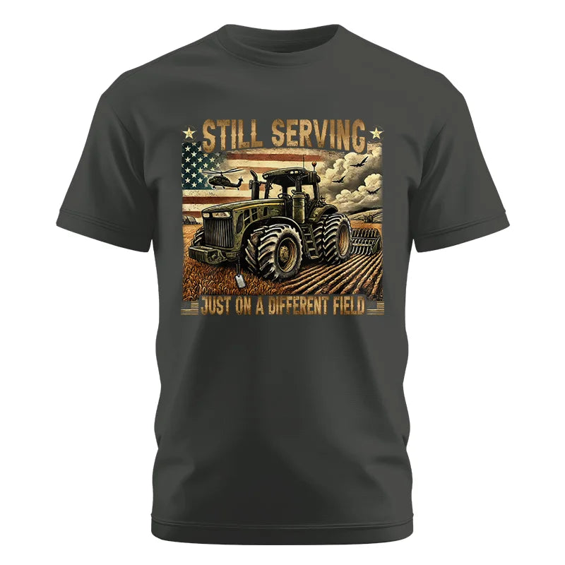 Image of Veteran Farmer Still Serving 6 - Unisex Cotton Crew Tee